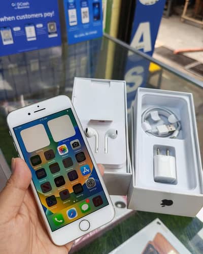 Apple iPhone 8 PTA approved with box farsal 128gb