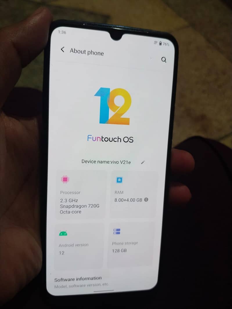 Vivo V21e 1