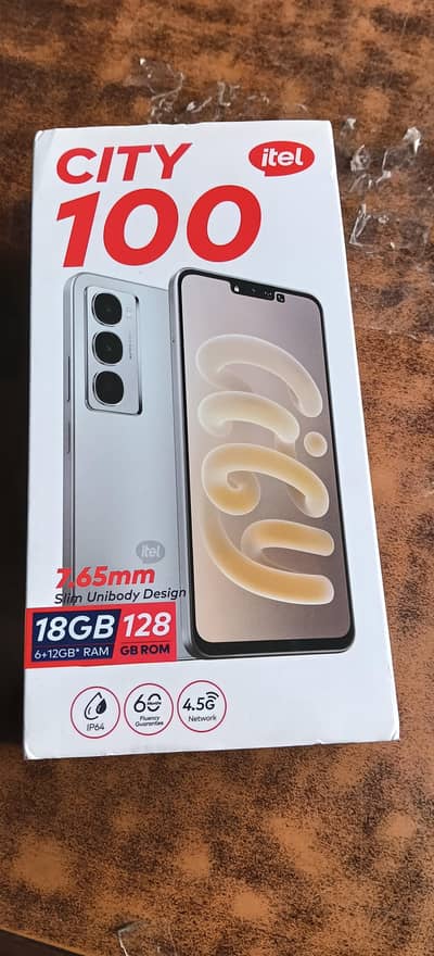 Itel City 100 6+12/128 gb