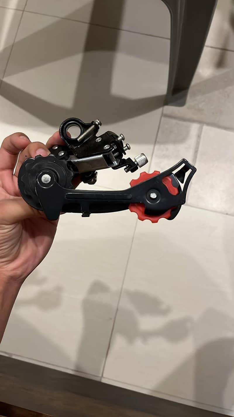 Bicycle gear shift assembly 6