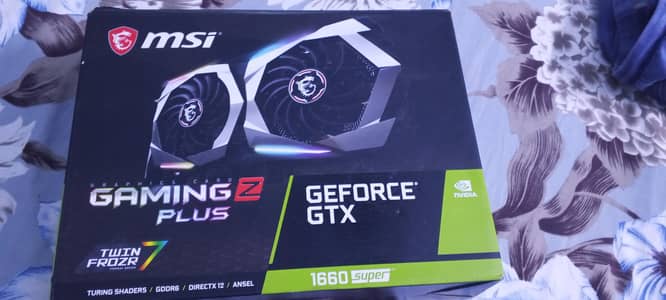 Sealed GTX 1660 Super MSI Gaming X Graphic Card GPU+Box Gaming pc