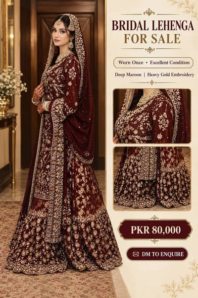 Farshi Bridal lehngaa