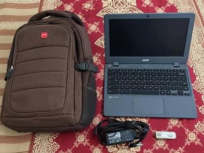 Acer Chromebook 731 Full Set with Bag, Charger & 16GB USB