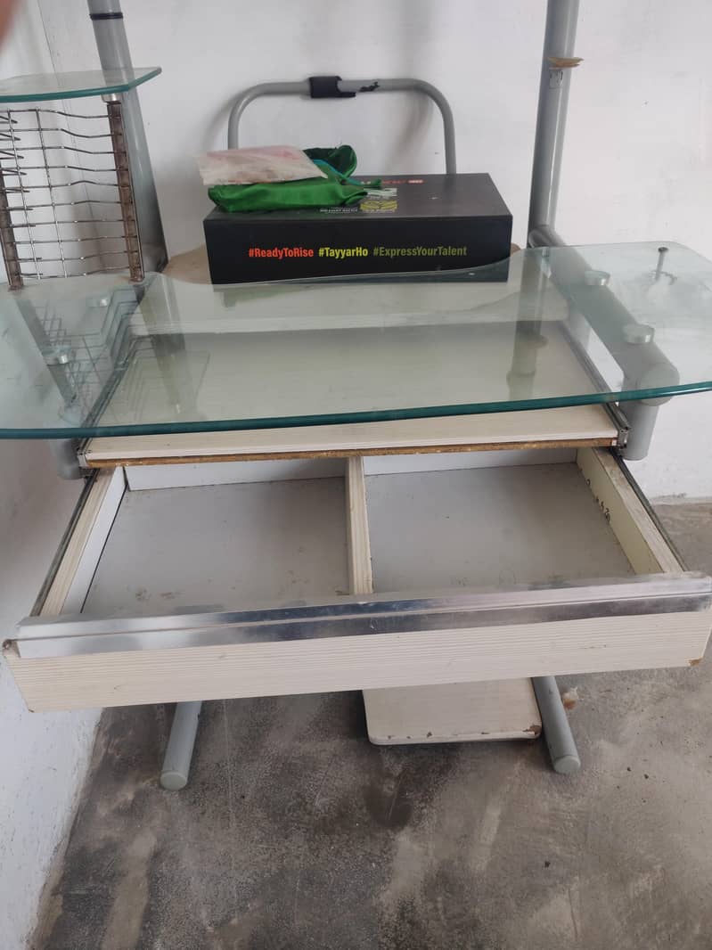 Glass Computer Table 1