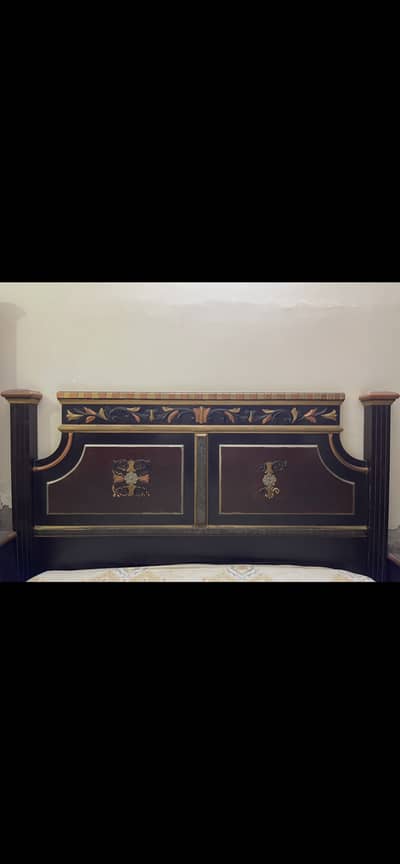 Bed, Dressing, side tables