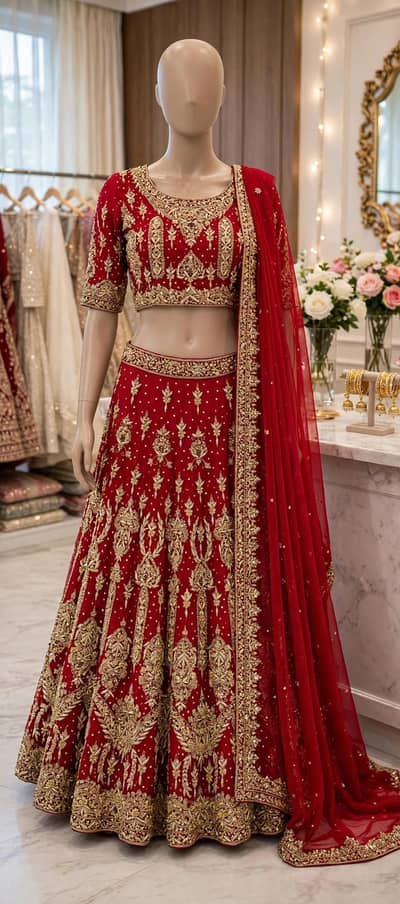 bridal lehenga