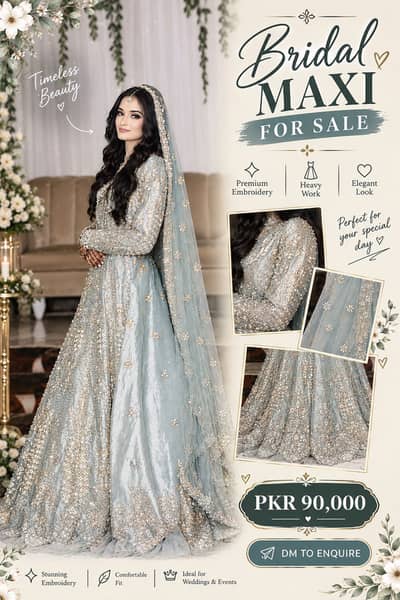 Heavy Bridal Maxi