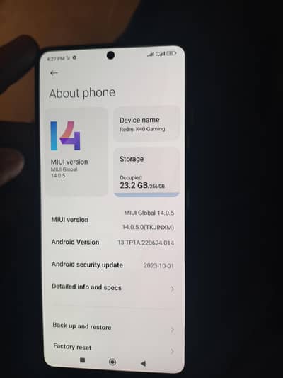 Xiaomi Redmi K40 Gaming