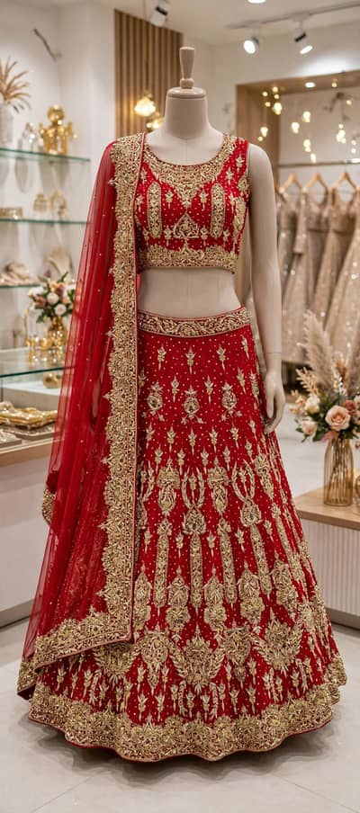 Bridal lehenga