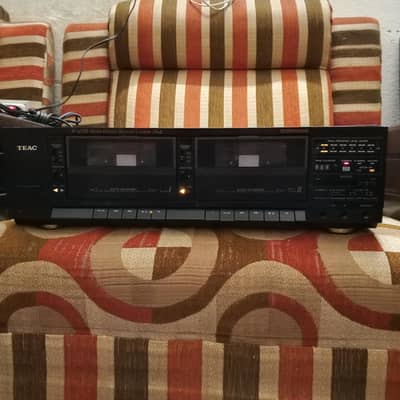 TECK w-450R stereo double reve cassette deck with 110 supply