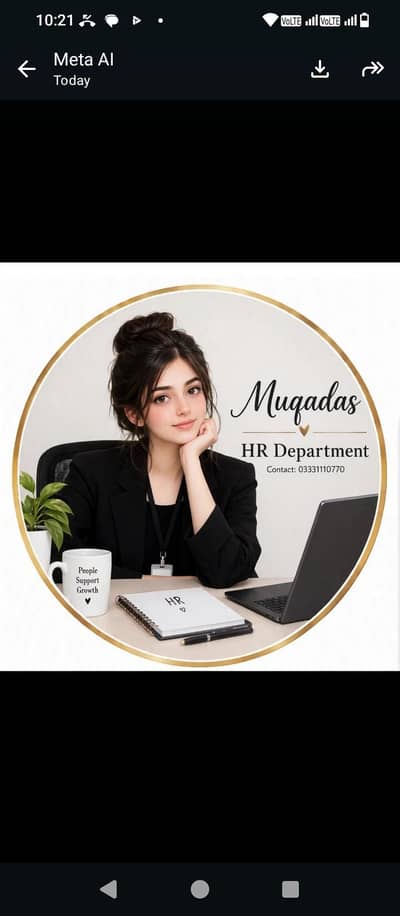 Best Opportunity for Female Staff