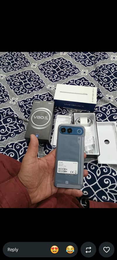 Vivo V80 Lite 5G brand new no use