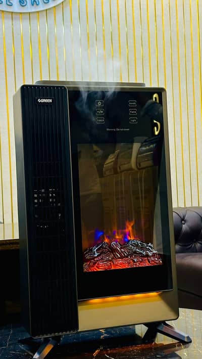 Green electric fan heater Inverter