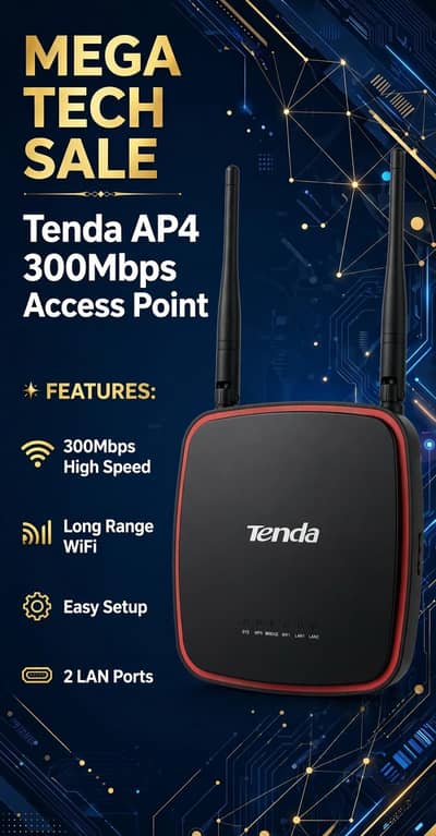 Tenda Ap 4 wifi router