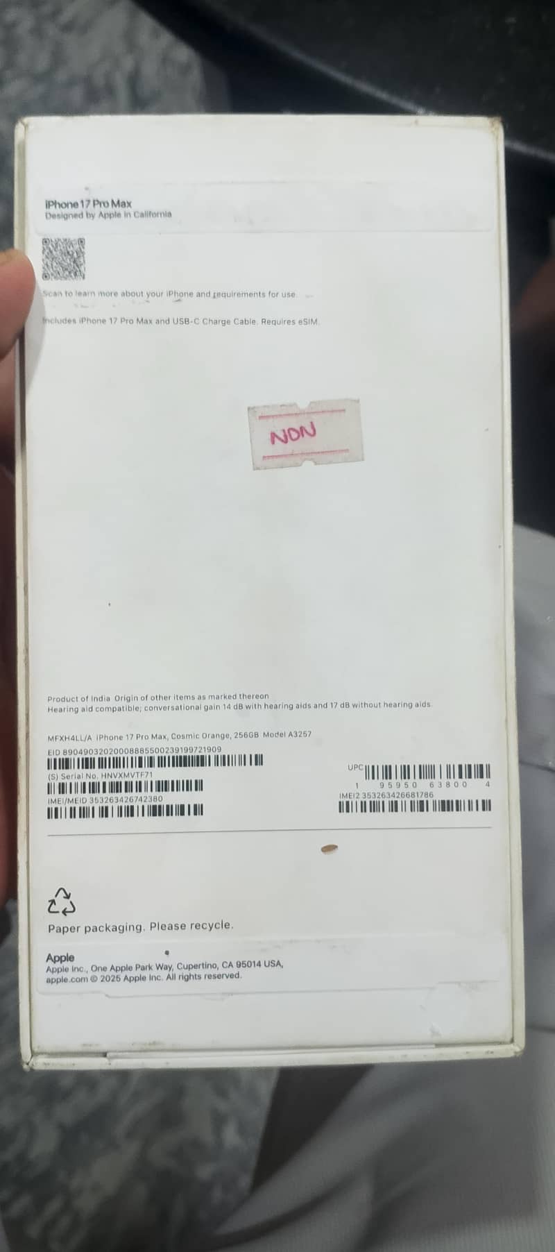 Apple iPhone 17 Pro Max 0
