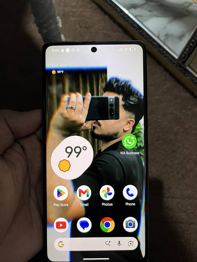 Google Pixel 7 Pro read add 0