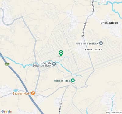 5 Marla Corner Plot for Sale in Faisal Hills, C Block