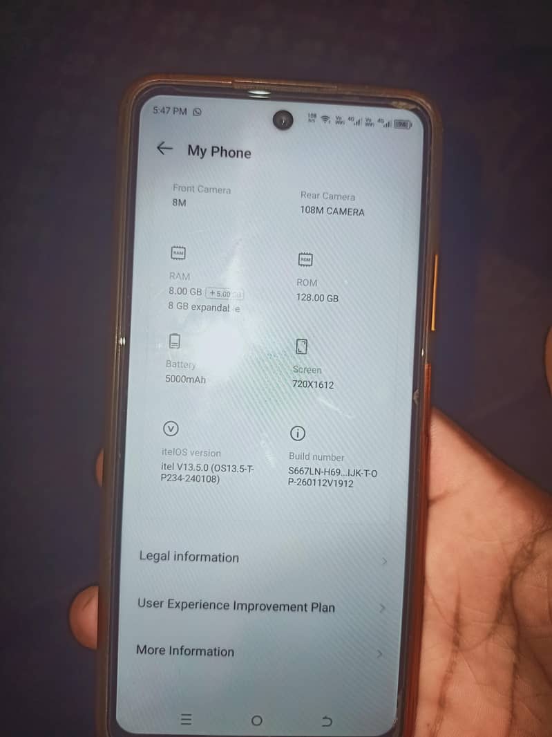Itel S24 0