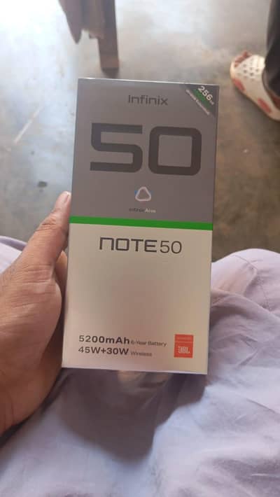 Infinix Note 50 lush condition. 4 month wrenty