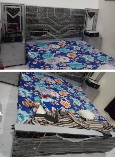 Brand New Bed Set For Sale 10/10 condition Urgent Sale Due to shifting