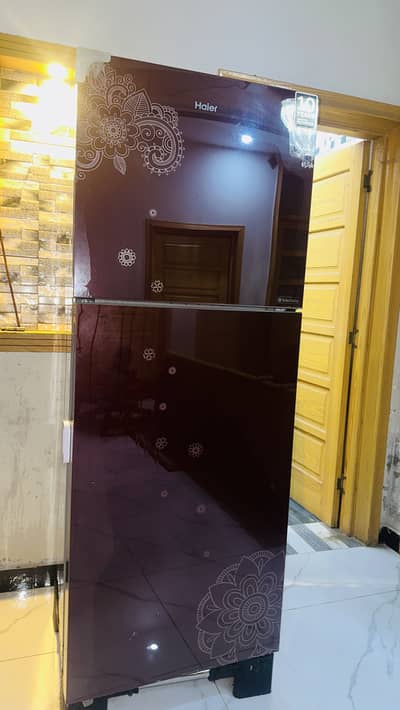 Haier fridge glass door
