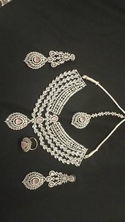 Silver Bridal/formal Jewellery set
