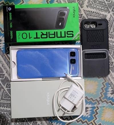 Infinix SMART 10 Plus - Blue Color -128GB Storage / 8GB RAM