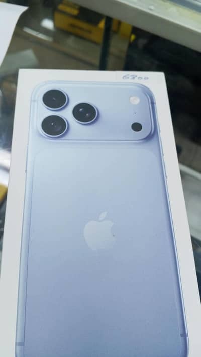 18 Pro Max FU NON PTA 256GB Nin active Seald pack dual EsimS