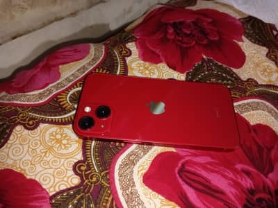 Apple iPhone 13 non pta jv 128 gb red colour 10 by 10