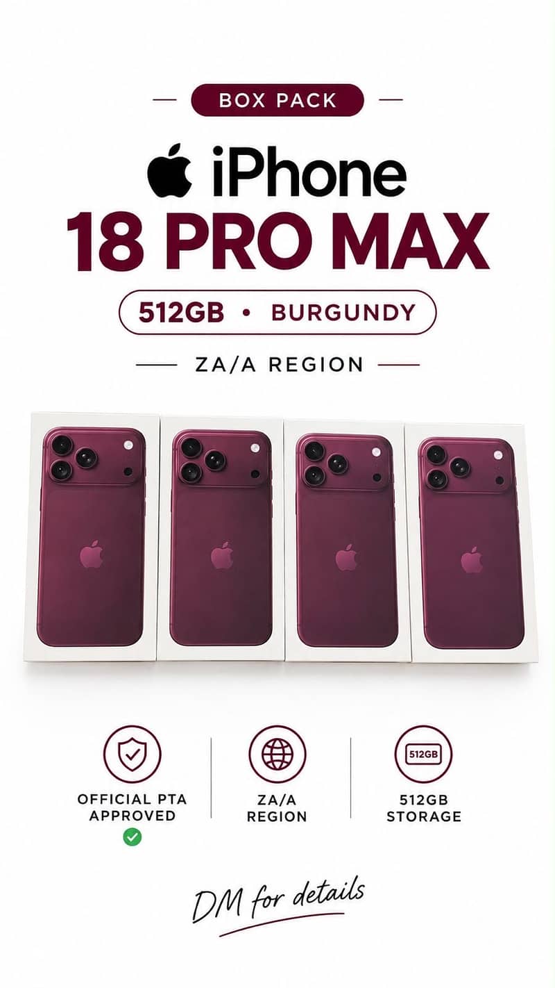 Apple iPhone 18 Pro Max 0
