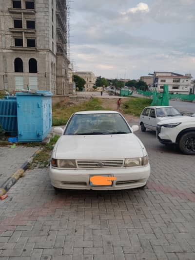 nissan sunny super saloon 1992 urgent sale cng petrol navy auction