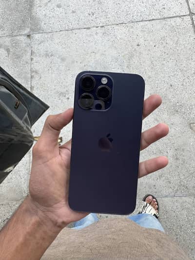 iPhone 14 Pro Max with box 256gb fu exchange possible 0344-7617487