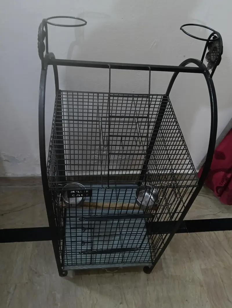 Malik cage for parrots and other birds — photo 2