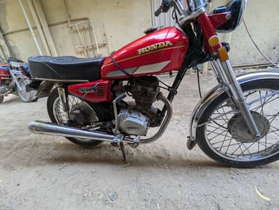 Honda CG125 1991 Model Karachi Number