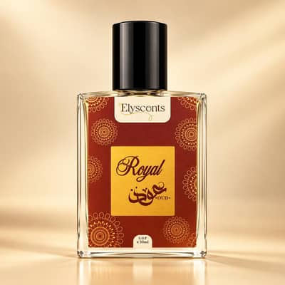 Elysconts Royal Oud Perfume EDP 50ml – Long Lasting Unisex Fragrance