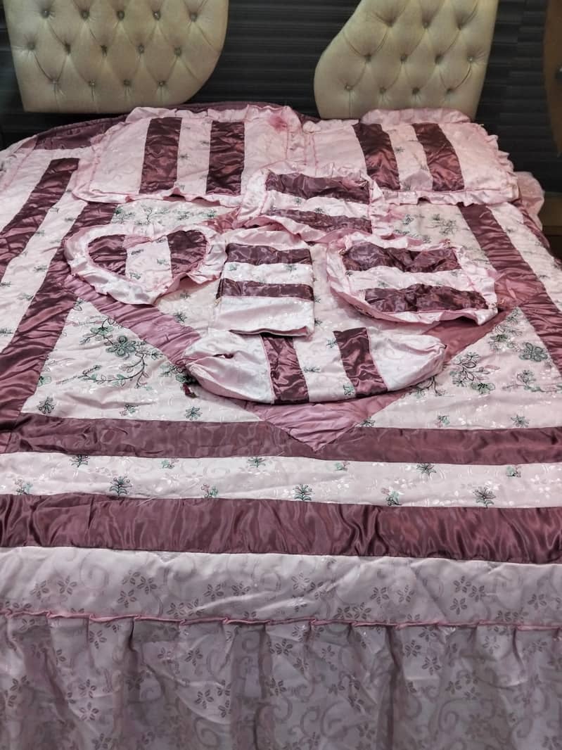 7piece bedsheet set(2 types) 10