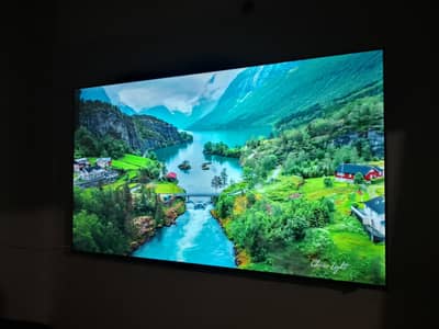65 " INCH LED GOOGLE Tv Used