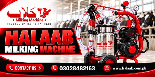Milking machine for cow and buffalo's available in Lahore