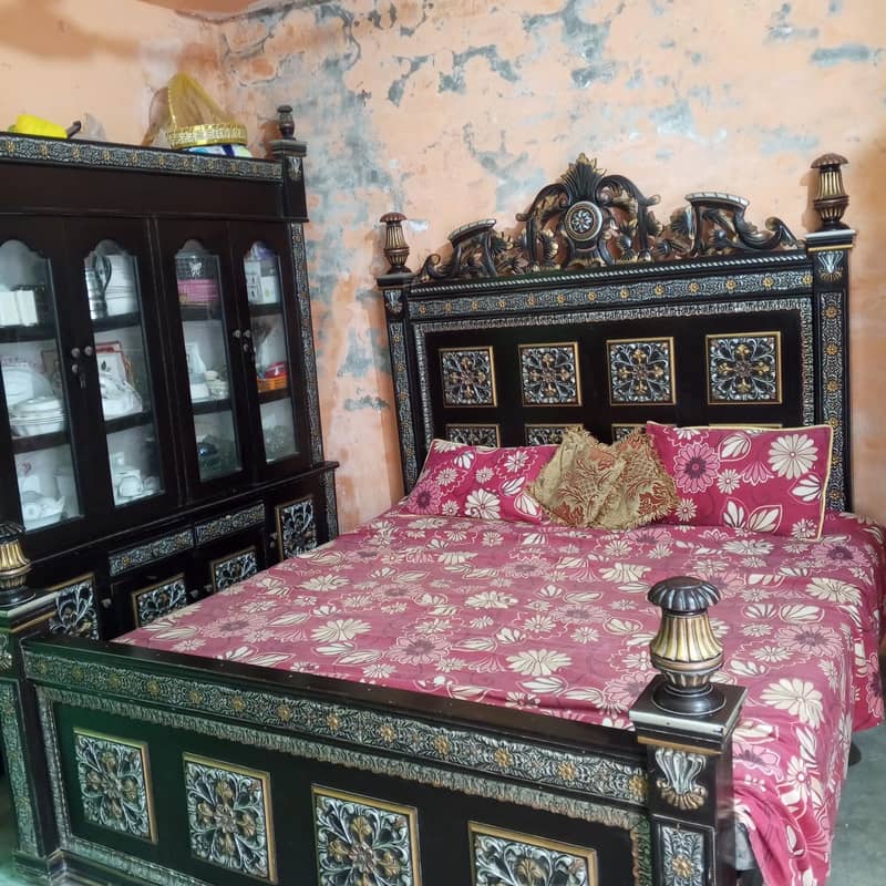 bed set side table dressing singar 5