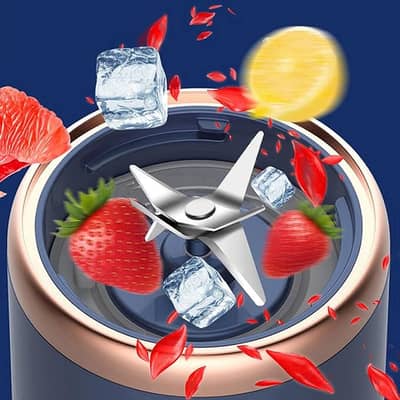 Rechargeable Mini Automatic Electric Juicer 2in1 | Random Color