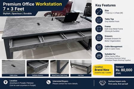 PREMIUM OFFICE WORKSTATION FOR SALE