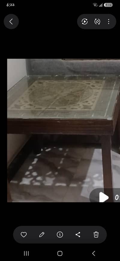 1 center table and 2 side tables