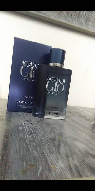 Armani aqua digio perfume 100ml bottle