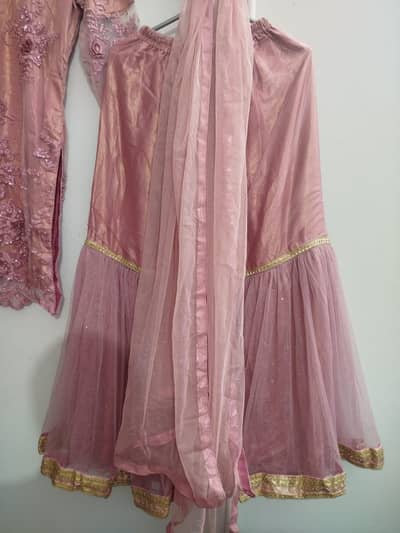 new 3 pc net sharara