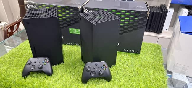Xbox series x 1tb complete box