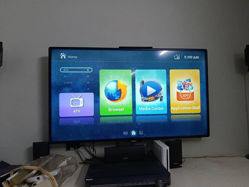 Samsung 50 with Android Device 1