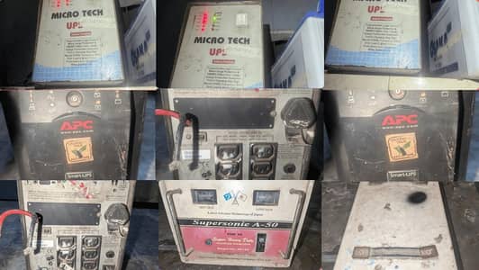 Used UPS, APC Smart UPS & Supersonic A-50 Voltage Stabilizer for Sale