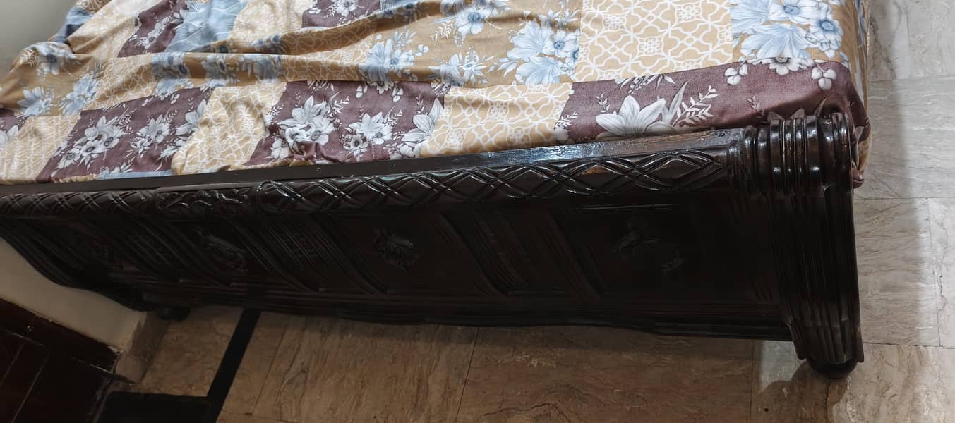 Bed with side tables 1