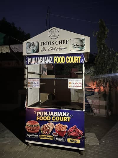 Food Counter With Hot plate heavy duty