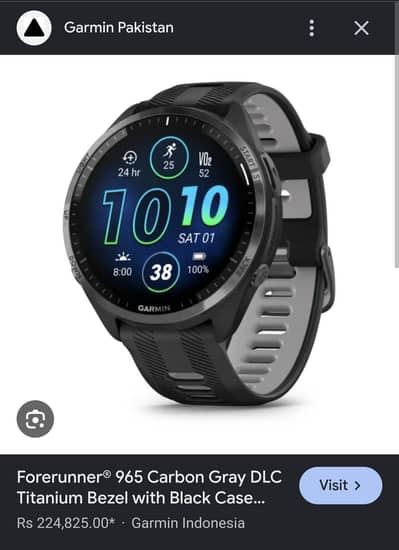 Garmin forerunner 965 all ok